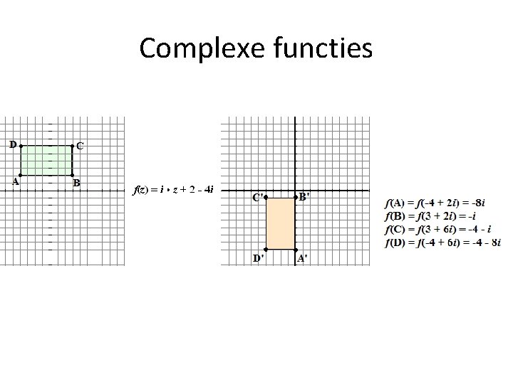 Complexe functies 