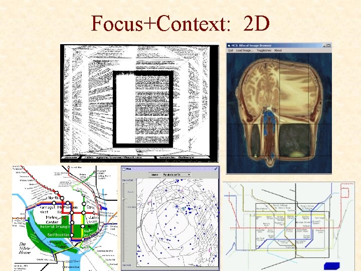 Focus+Context: 2 D 