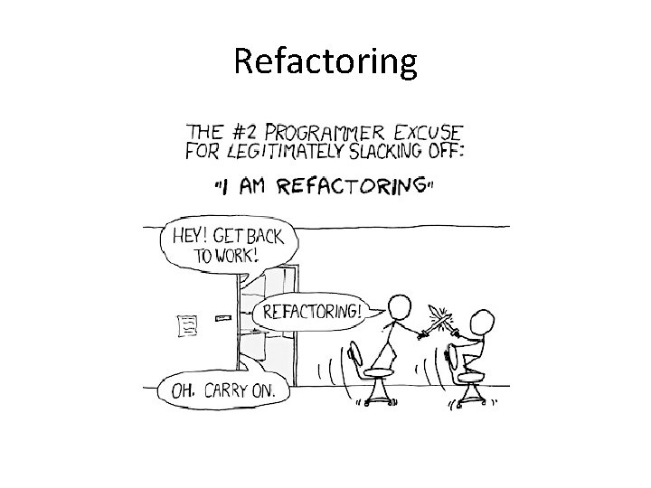 Refactoring 