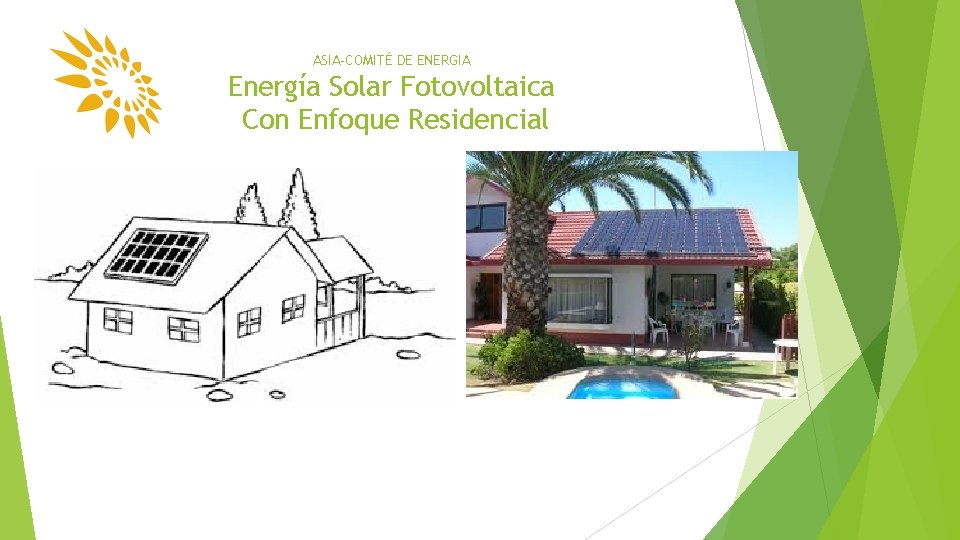 ASIA-COMITÉ DE ENERGIA Energía Solar Fotovoltaica Con Enfoque Residencial 