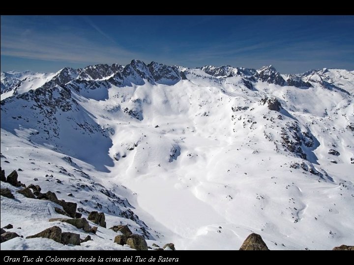 Gran Tuc de Colomers desde la cima del Tuc de Ratera 