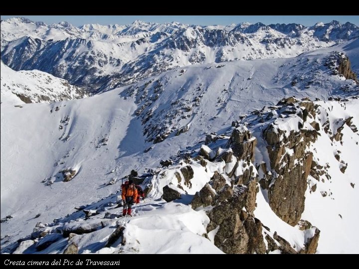 Cresta cimera del Pic de Travessani 