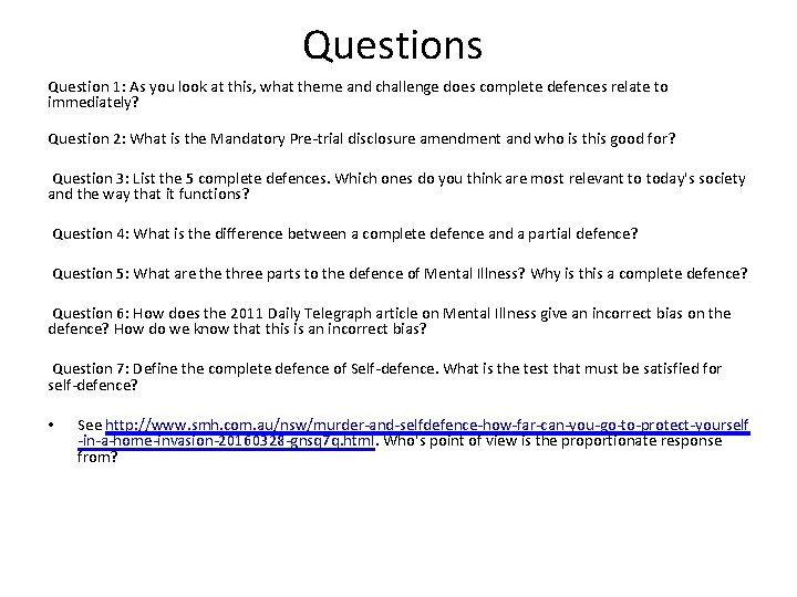 Questions Question 1: As you look at this, what theme and challenge does complete