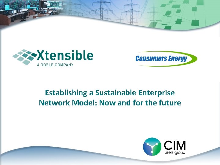 Establishing a Sustainable Enterprise Network Model: Now and for the future 