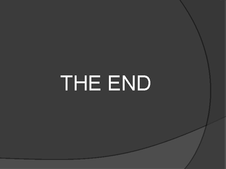 THE END 