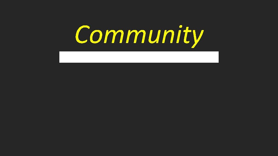 Community 