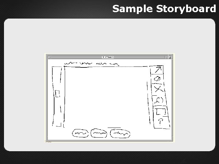 Sample Storyboard 