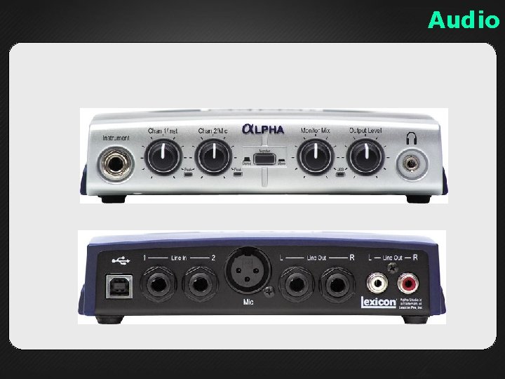 Audio 
