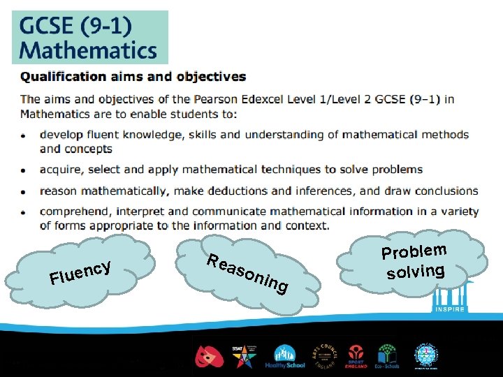 y c n e u Fl Rea son ing Problem solving 