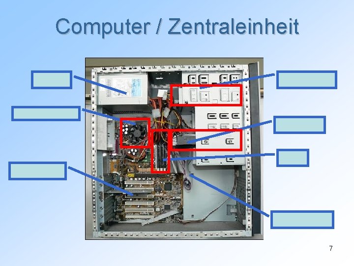 Computer / Zentraleinheit 7 