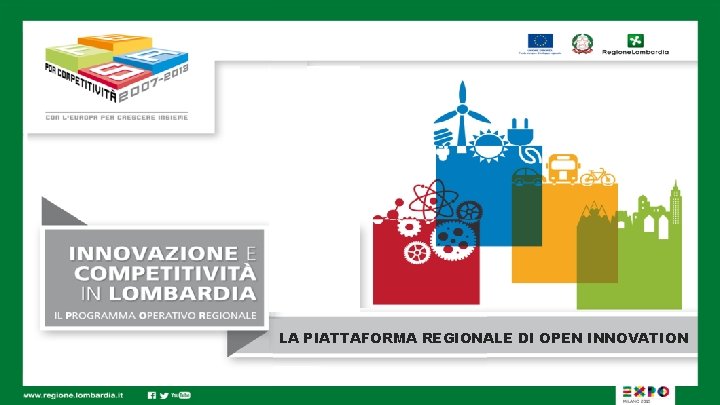 LA PIATTAFORMA REGIONALE DI OPEN INNOVATION 