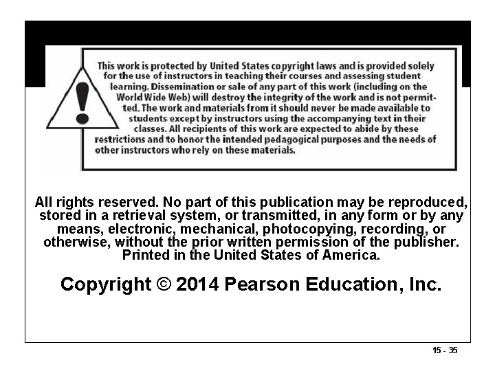 All rights reserved. No part of this publication may be reproduced, stored in a All rights reserved. No part of this publication may be reproduced, stored in a