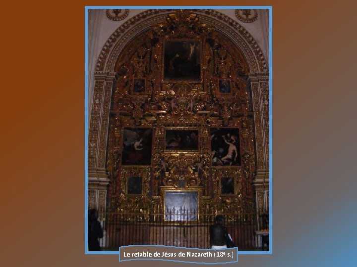 Le retable de Jésus de Nazareth (18 e s. ) 