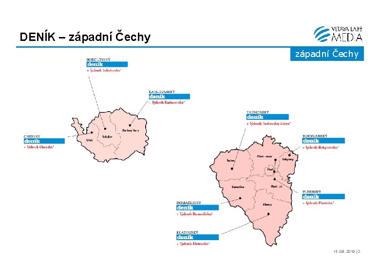 DENÍK – západní Čechy 14. 08. 2019 | 2 