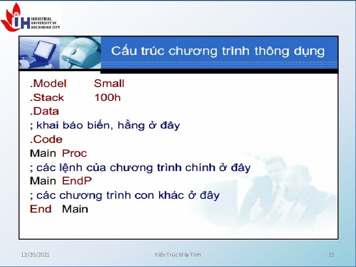 12/20/2021 Kiến Trúc Máy Tính 21 