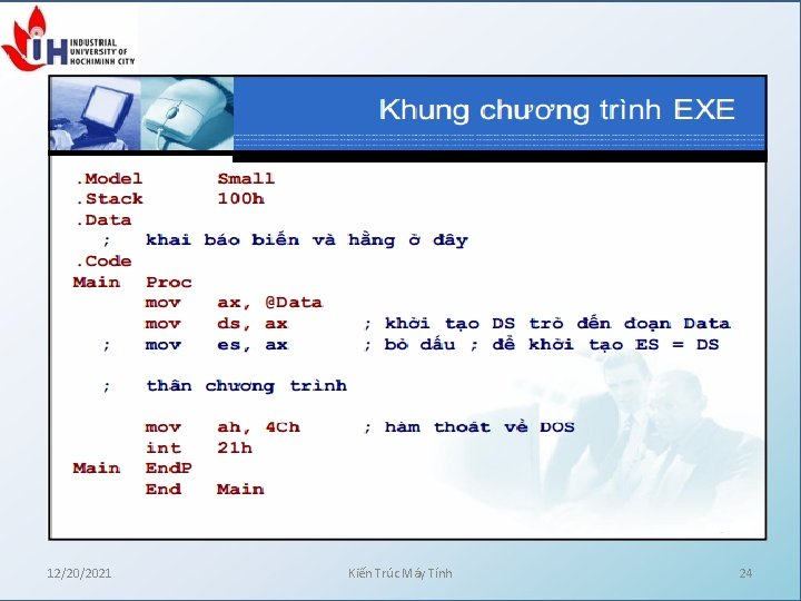 12/20/2021 Kiến Trúc Máy Tính 24 