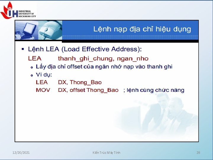 12/20/2021 Kiến Trúc Máy Tính 28 