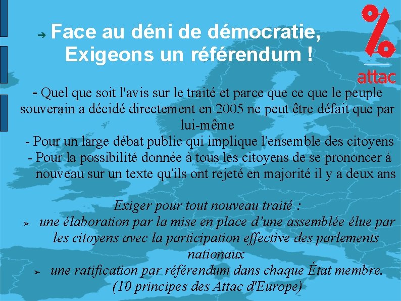 ➔ Face au déni de démocratie, Exigeons un référendum ! - Quel que soit