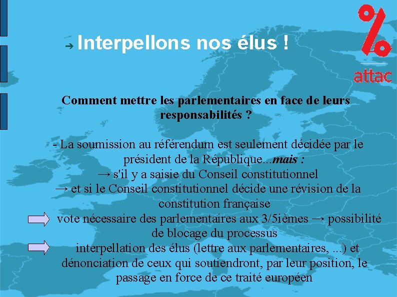 ➔ Interpellons nos élus ! Comment mettre les parlementaires en face de leurs responsabilités