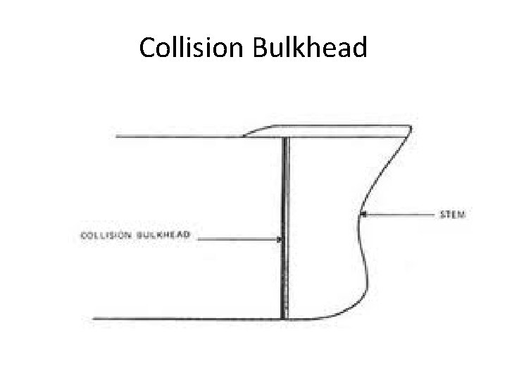 Collision Bulkhead 