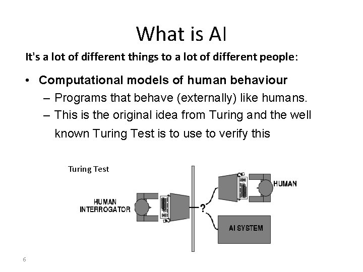 What is AI It's a lot of different things to a lot of different