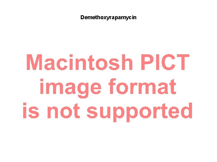 Demethoxyrapamycin 