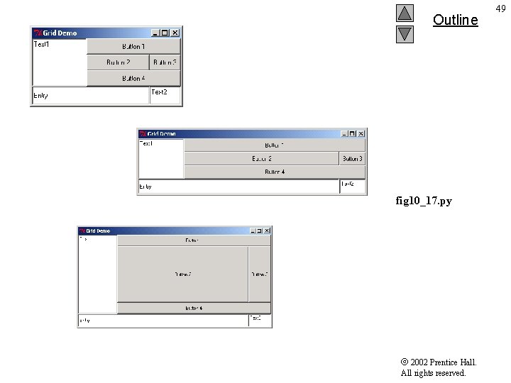 Outline fig 10_17. py 2002 Prentice Hall. All rights reserved. 49 