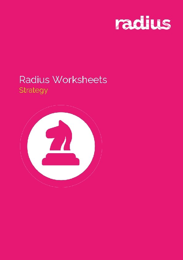 Radius Worksheets Strategy 