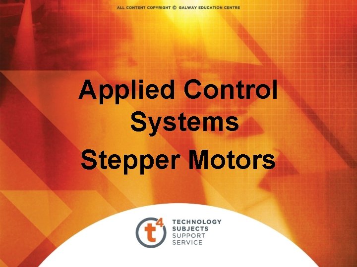 Applied Control Systems Stepper Motors 