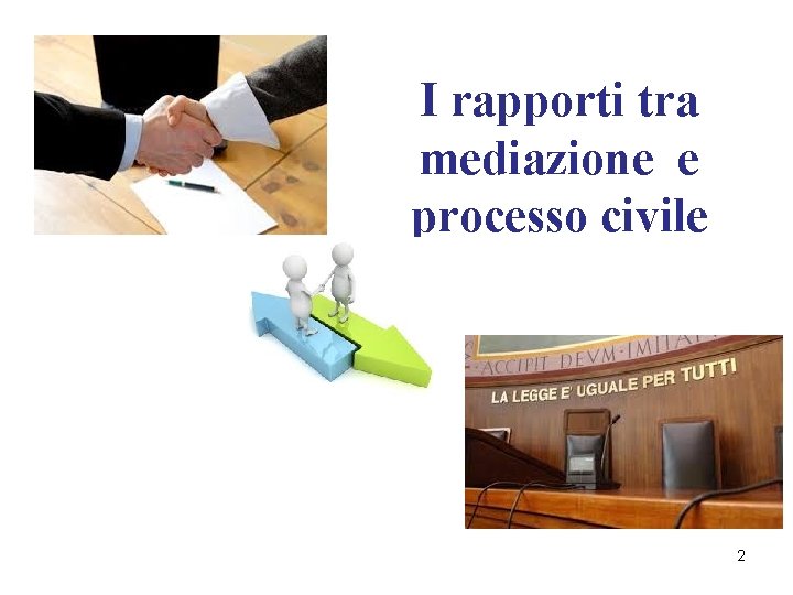 I rapporti tra mediazione e processo civile 2 