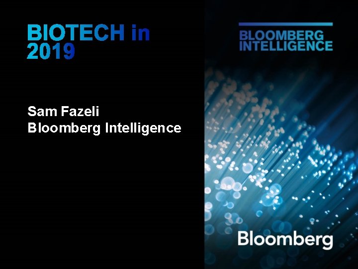 Sam Fazeli Bloomberg Intelligence 