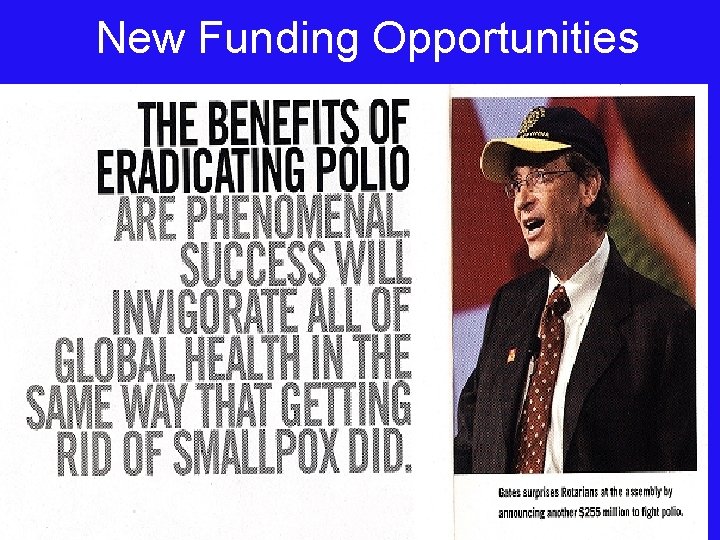 New Funding Opportunities 