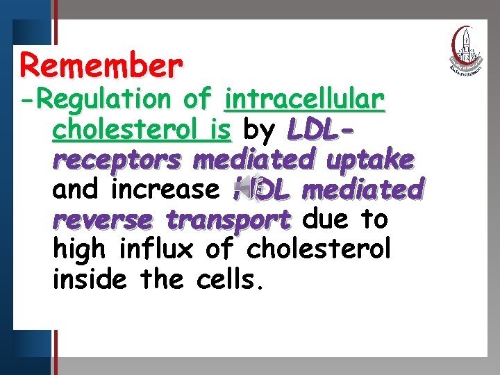 Remember Click to edit Master title style -Regulation • Edit Master text stylesof intracellular