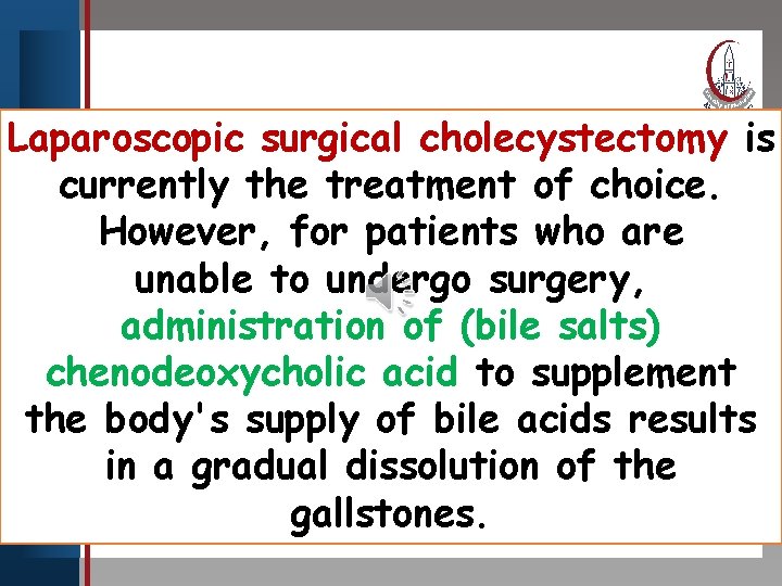 Click to edit Master title style Laparoscopic surgical cholecystectomy is • Edit Master text