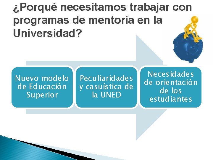 ¿Porqué necesitamos trabajar con programas de mentoría en la Universidad? Nuevo modelo de Educación