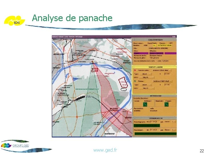 EOG Analyse de panache www. ged. fr 22 