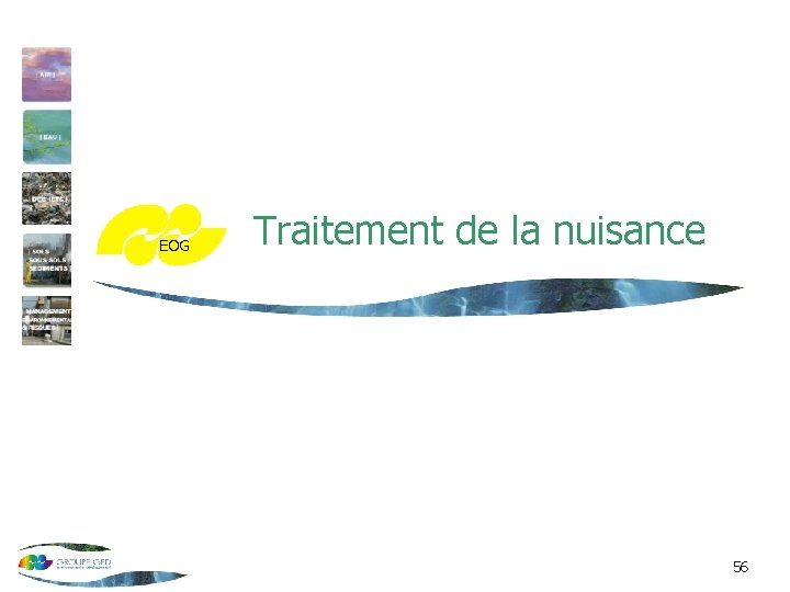 EOG Traitement de la nuisance 56 