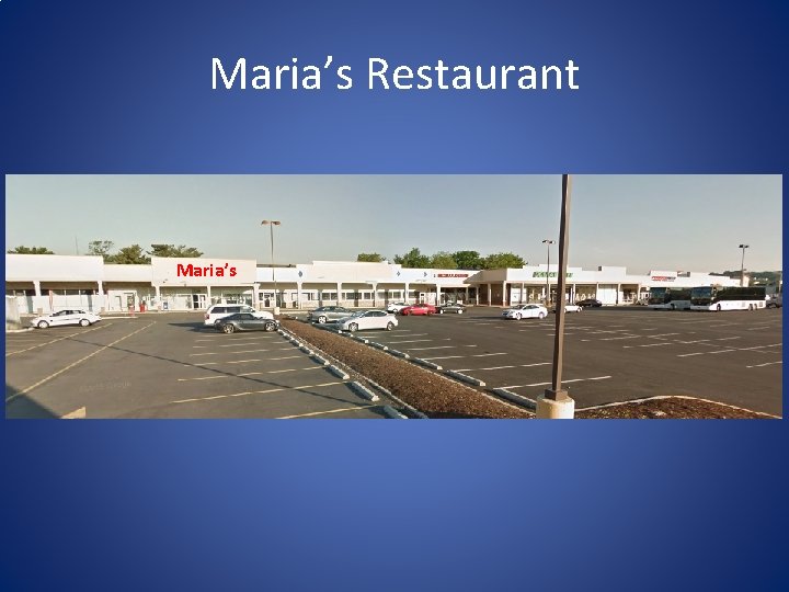 Maria’s Restaurant Maria’s 