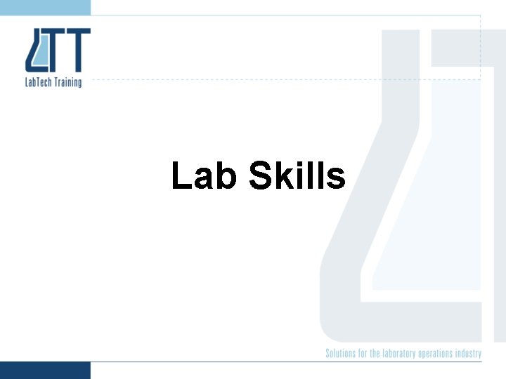 Lab Skills 