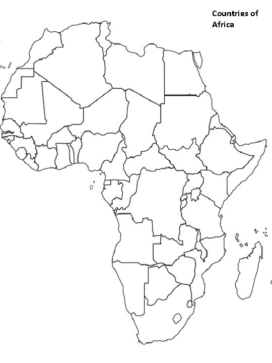 Countries of Africa 