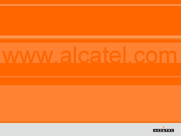 www. alcatel. com IEEE 802. 1 July 11 -16, 2004 — 13 