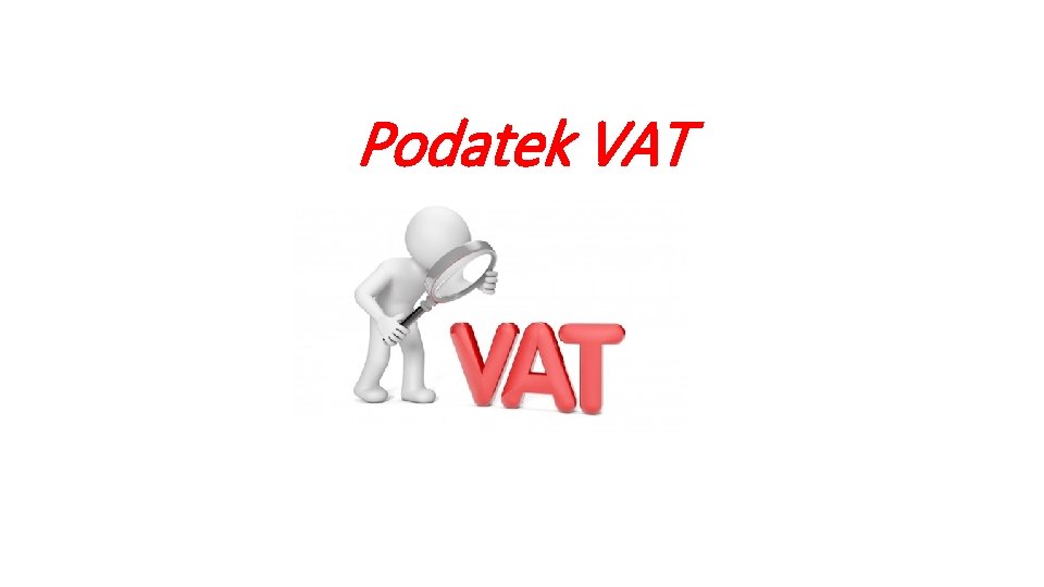 Podatek VAT 