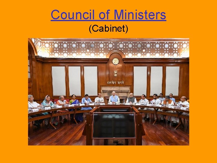 Council of Ministers (Cabinet) 