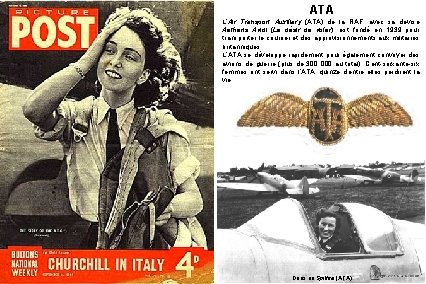 ATA L’Air Transport Auxiliary (ATA) de la RAF, avec sa devise Aetheris Avidi (Le