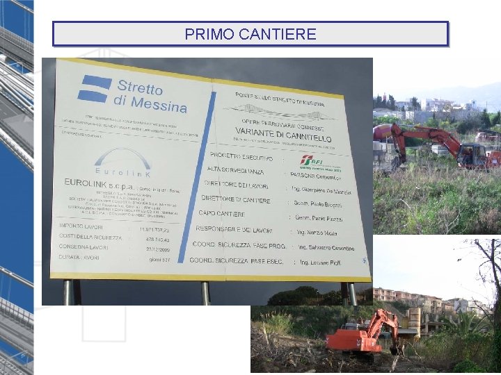 PRIMO CANTIERE 