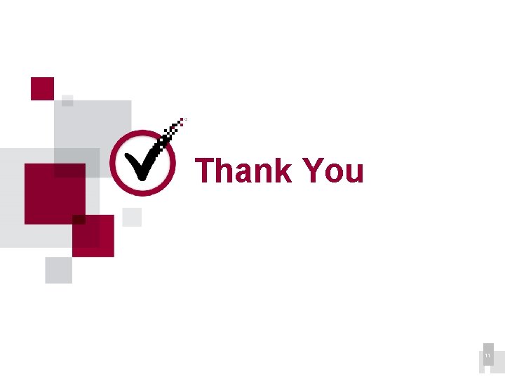 Thank You 11 Thank You 11