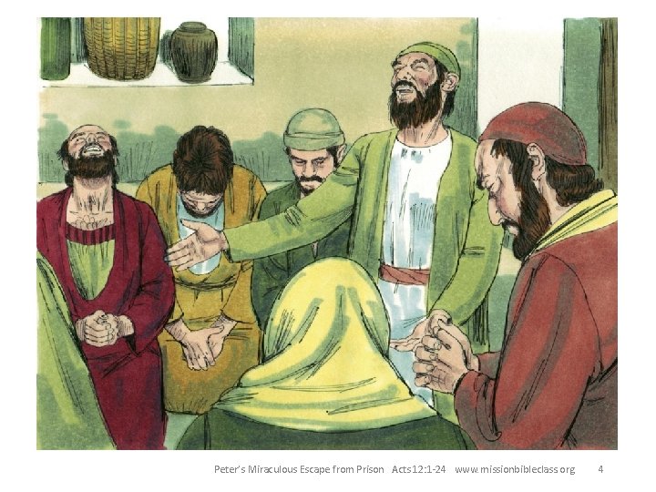 When Peter had been arrested the Christians in Jerusalem gathered together to pray to