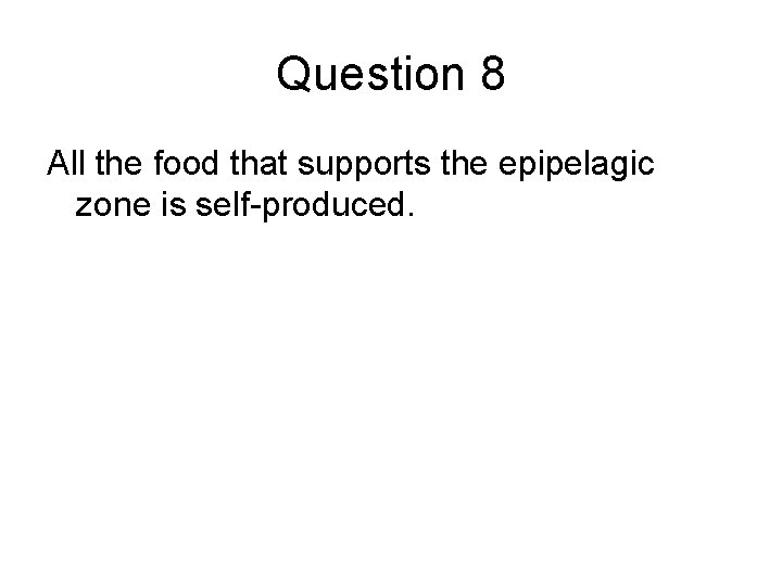 Honors Marine Biology Module 14 The Deep Ocean
