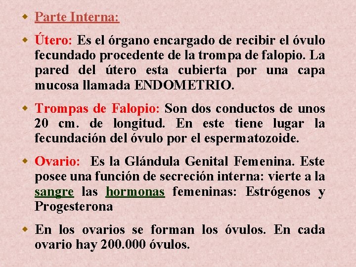 Aparato Reproductor Femenino Higiene del Aparato Reproductor Femenino