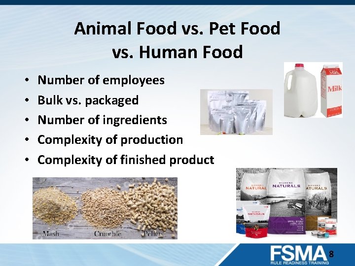 Food Safety Culture 301 Animal Food Sector Perspective
